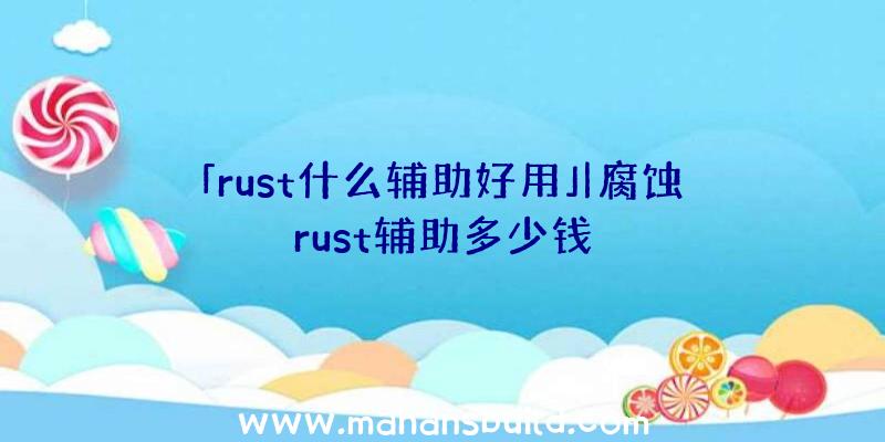 「rust什么辅助好用」|腐蚀rust辅助多少钱